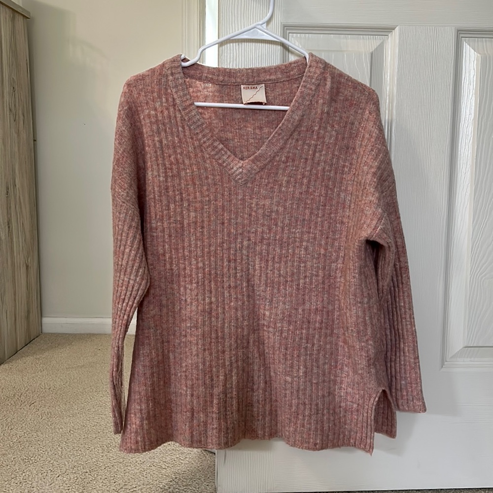 Pink sweater